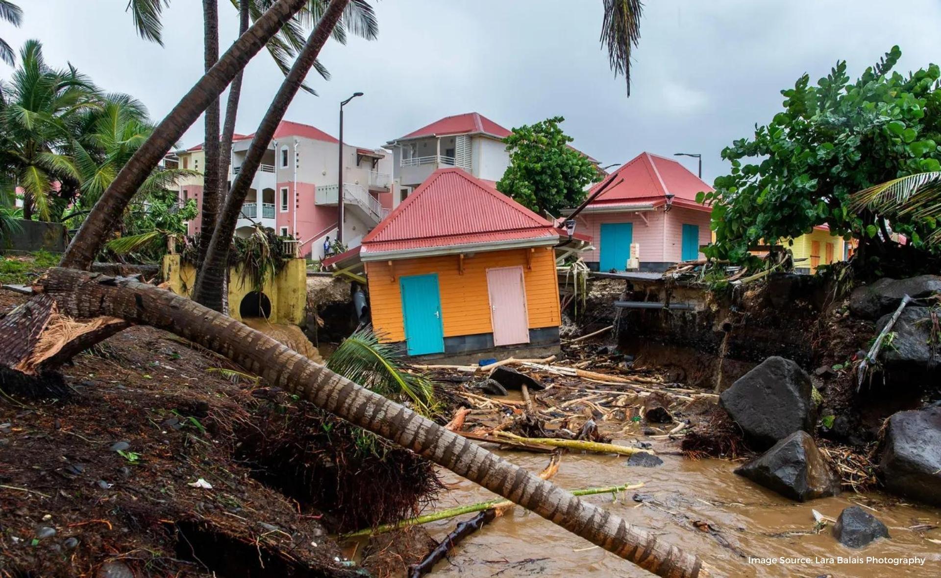 Hurricane Fiona Debris