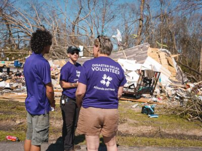 Daños causados por el tornado de Mississippi